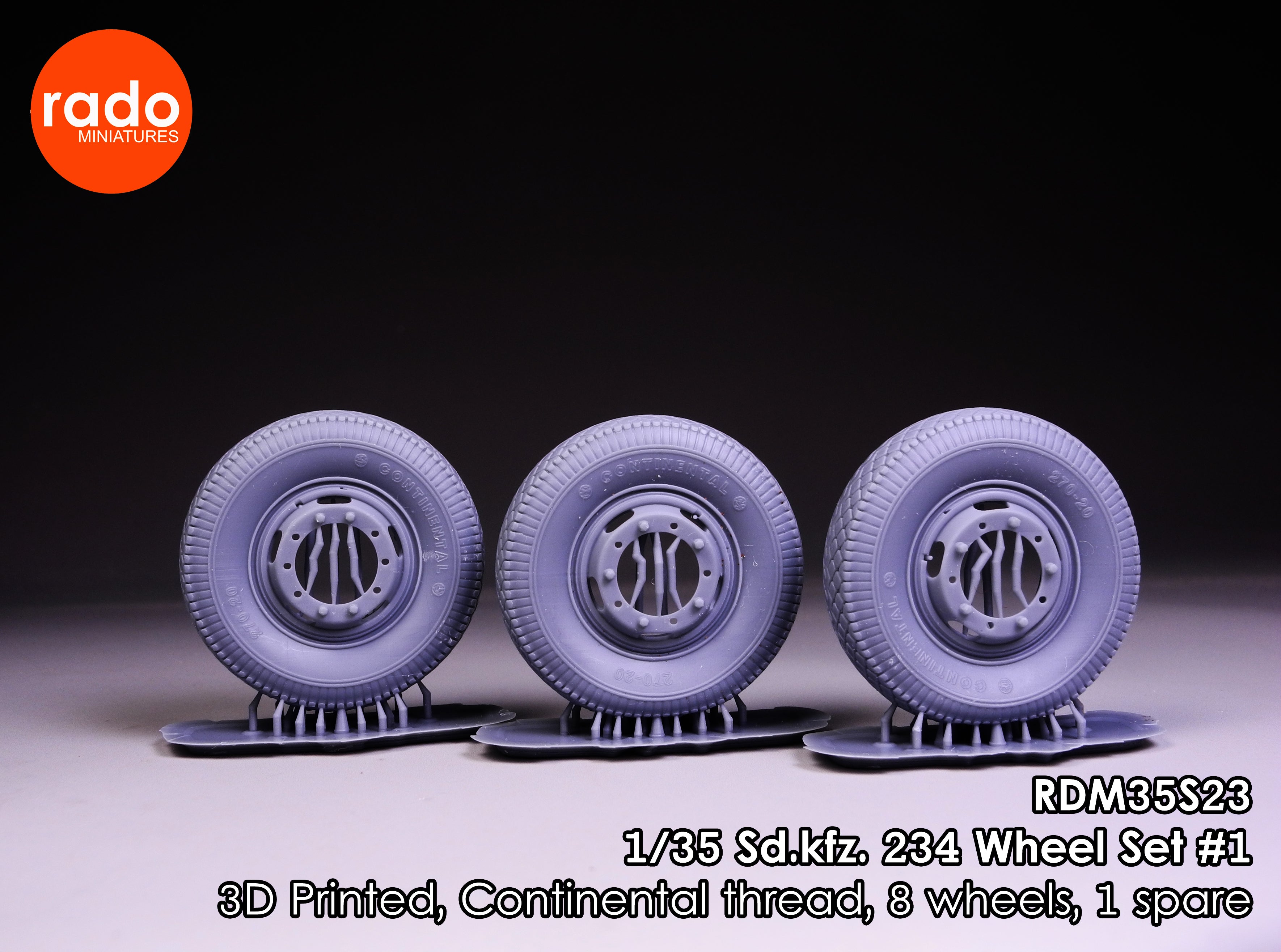 Rado Miniatures RDM35S23 kola 1/35 Sd.Kfz.234 Continental