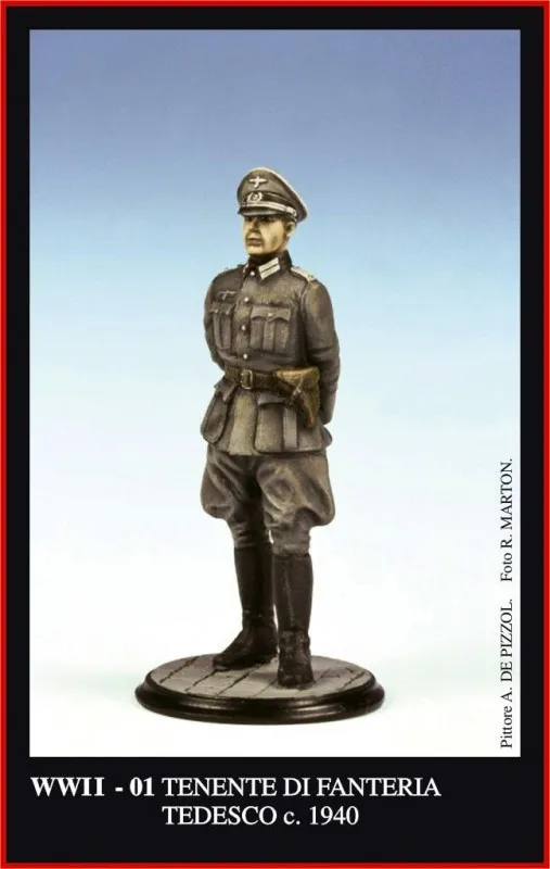 Friulmodel WWII-01 figurka 1/35 německý poručík