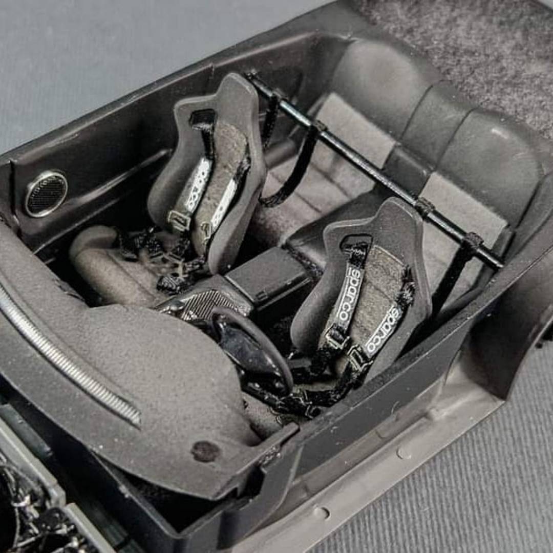 Yamamoto Sport Seats Slide Type sedačky 3D tisk