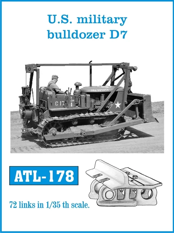 Friulmodel ATL-178 pásy Bulldozer D7 1/35