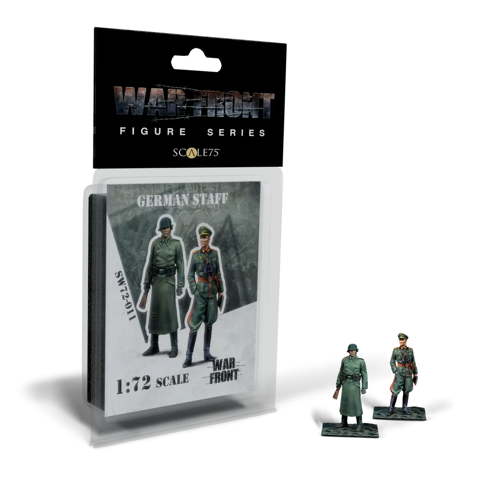 Scale75 Warfront German Staff figurka 1/72 nenabarvená