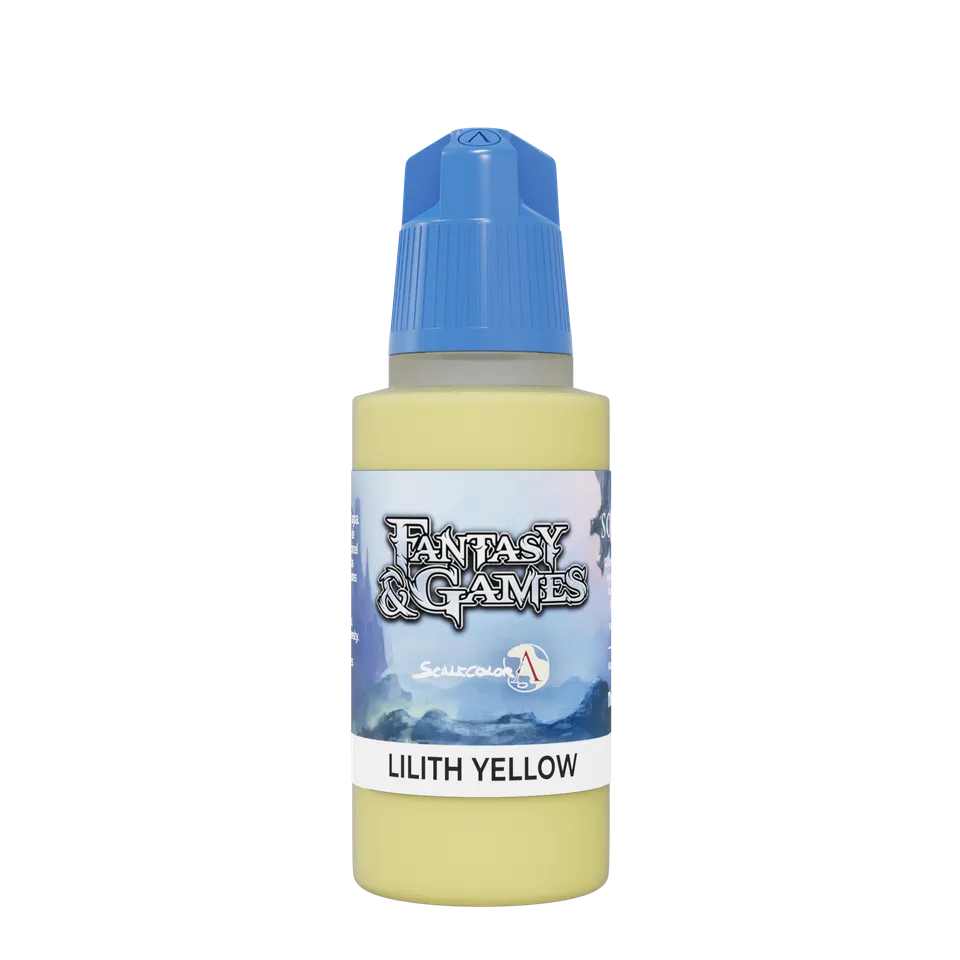 Scale75 Lilith Yellow akrylová barva 17 ml saténová