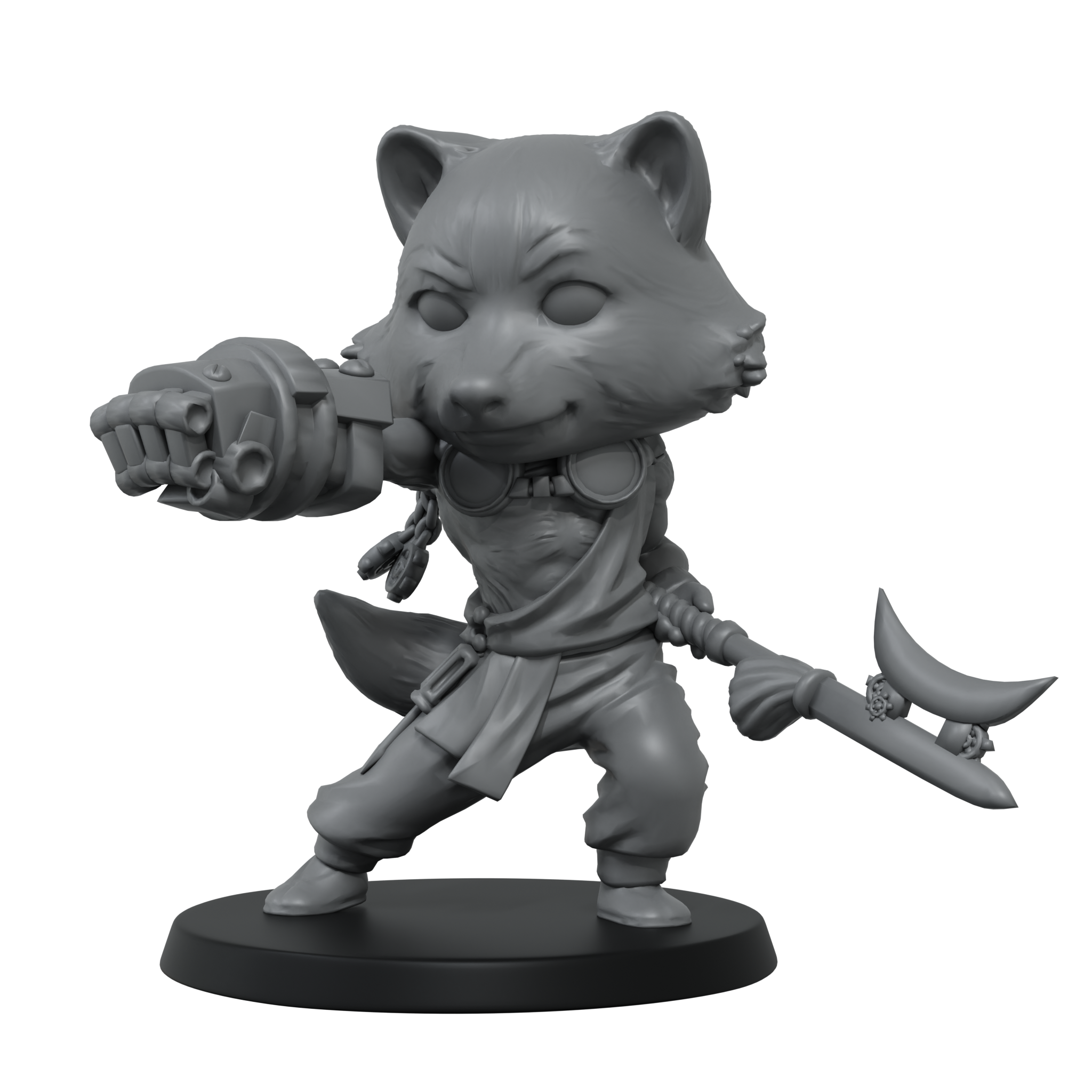 Scale75 Smog Riders Mapuche chibi figurka 35 mm resin
