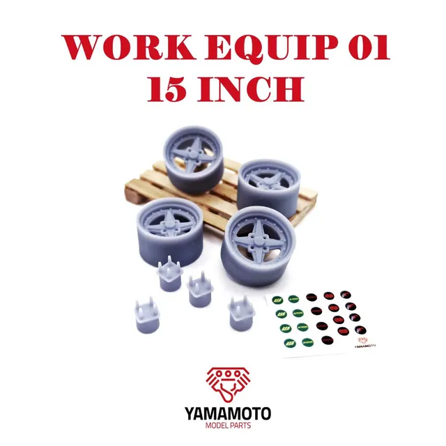 Yamamoto Work Equip 01 15" kola na model 3D tisk