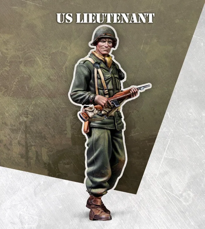 Scale75 Warfront US Lieutenant figurka 1/35 resin
