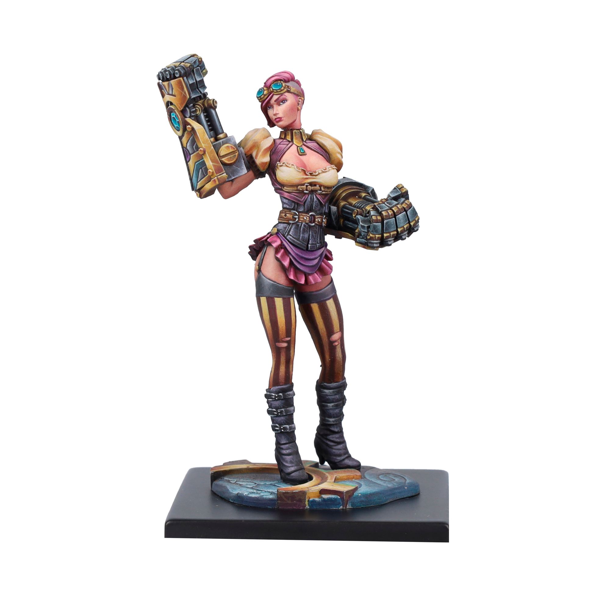 Scale75 Steam Wars Nancy Steelpunch nenabarvená figurka 75 mm