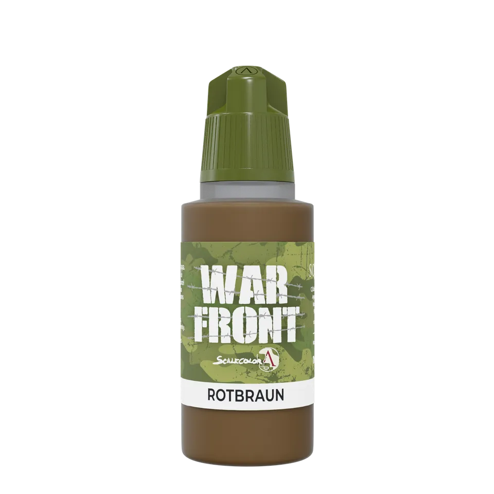 Scale75 Warfront Rotbraun barva 17 ml matná hnědá