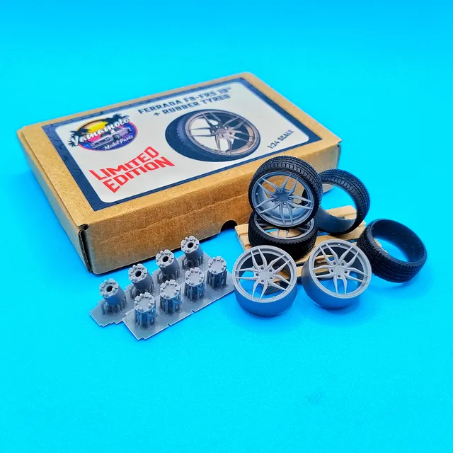 Yamamoto Model Parts Ferrada FR5 kola 19" s pneu Limited Edition