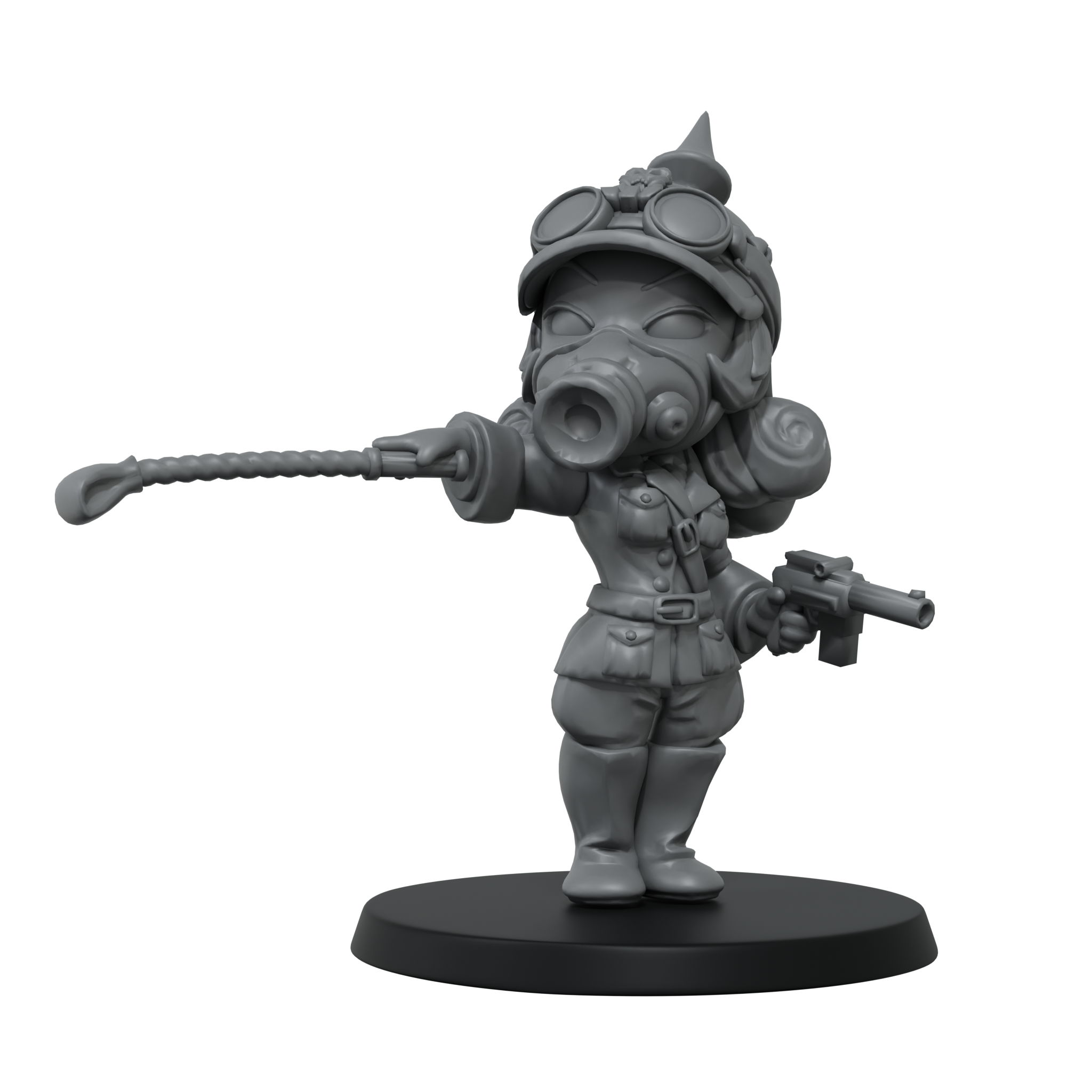 Scale75 Smog Riders Magda Von Shrapnel figurka 35 mm