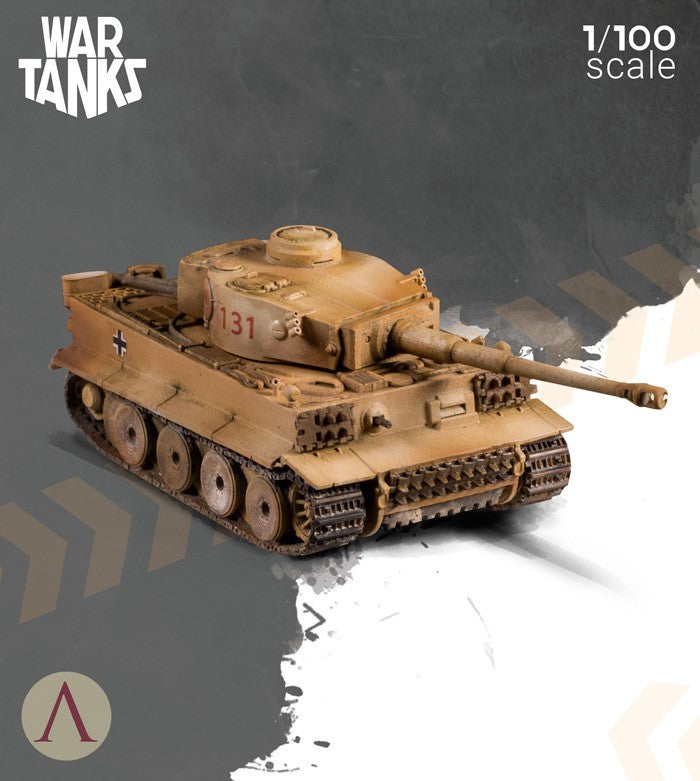 Scale75 Tiger I tank 1/100 resinový model nenabarvený