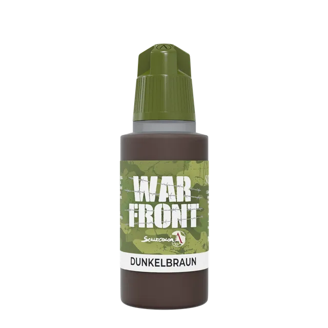 Scale75 Warfront Dunkelbraun akrylová barva 17 ml matná