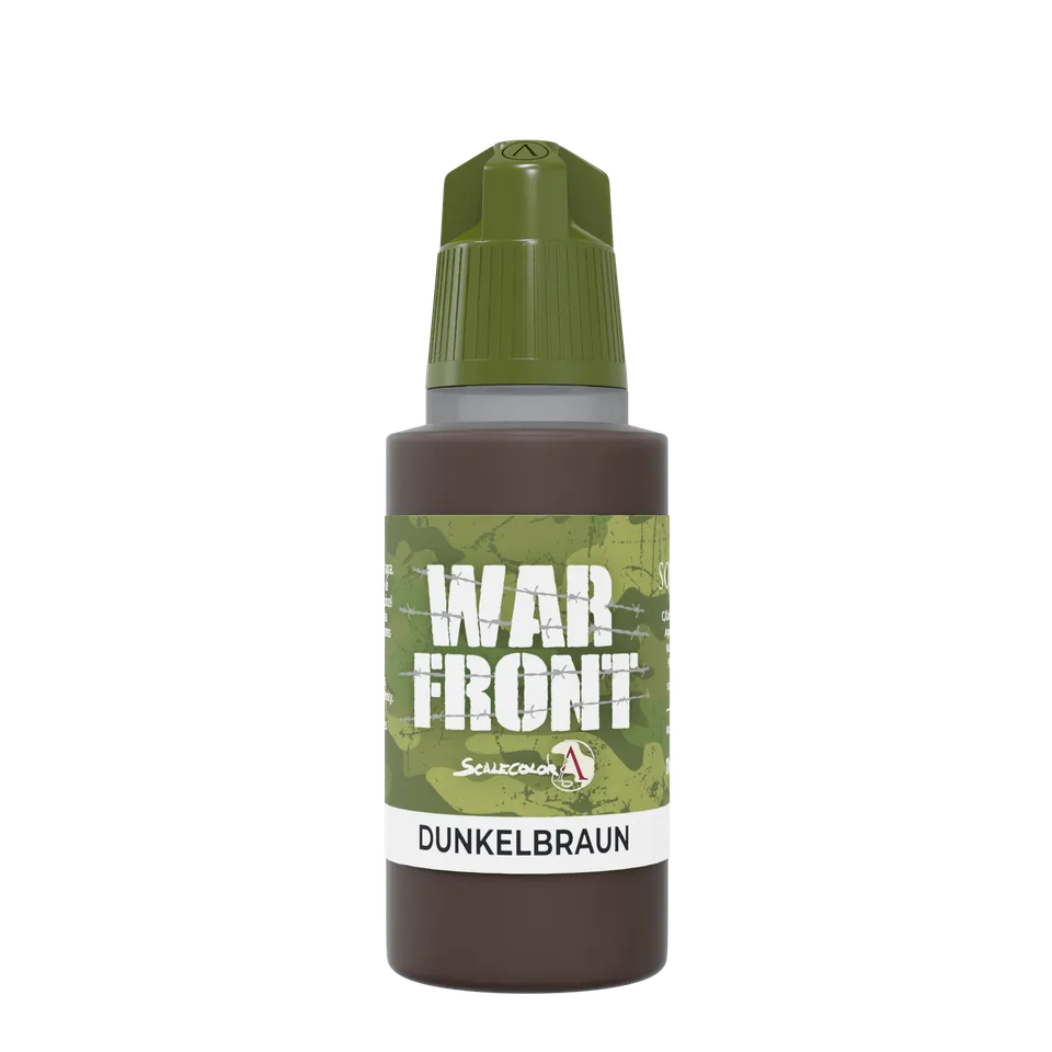 Scale75 Warfront Dunkelbraun akrylová barva 17 ml matná