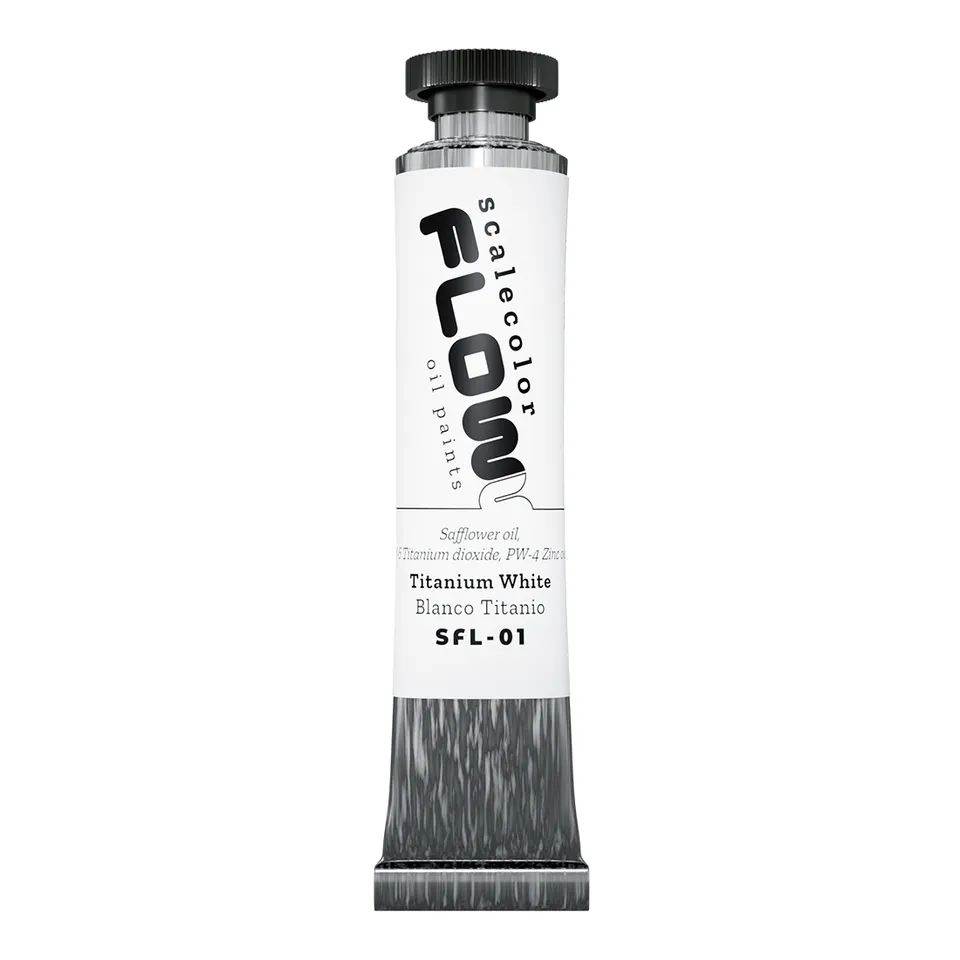 Scale75 Titanium White olejová barva 20 ml matná