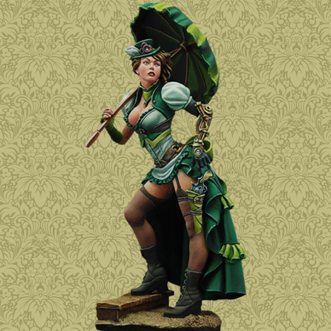 Scale75 Steam Wars Kitty Reimer figurka 75 mm nenabarvená