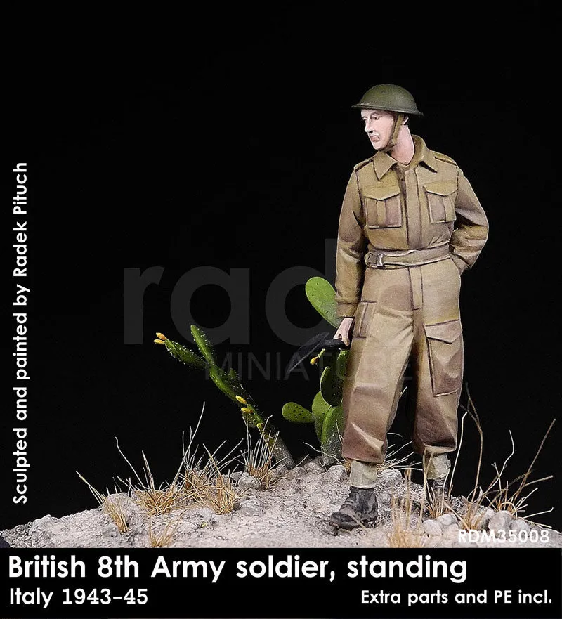 Rado Miniatures RDM35008 resinová figurka 1/35 s volitelnými hlavami