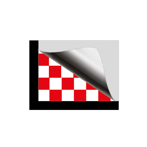 Deluxe Materials Eze Tissue BD74 potahový papír red chequer 3 archy