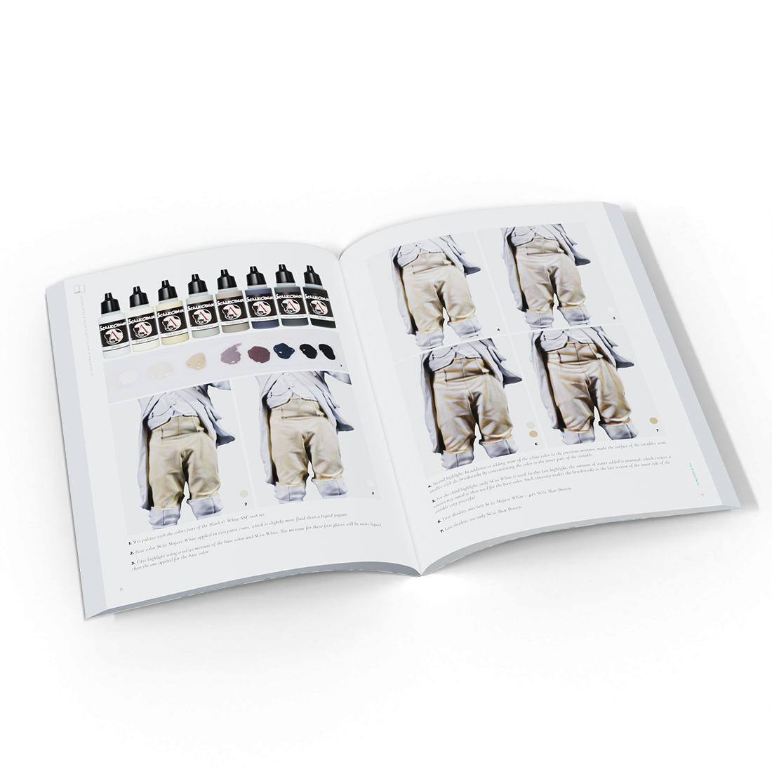 Scale75 Minipedia 04 Fabrics příručka malby látek