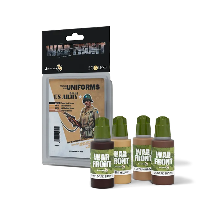 Scale75 Warfront US Army 1942-1944 sada barev 4x17 ml