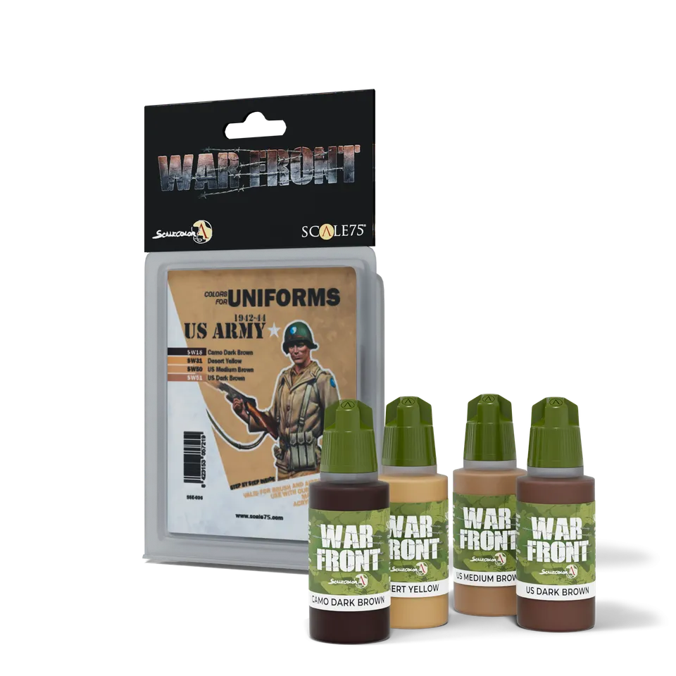Scale75 Warfront US Army 1942-1944 sada barev 4x17 ml