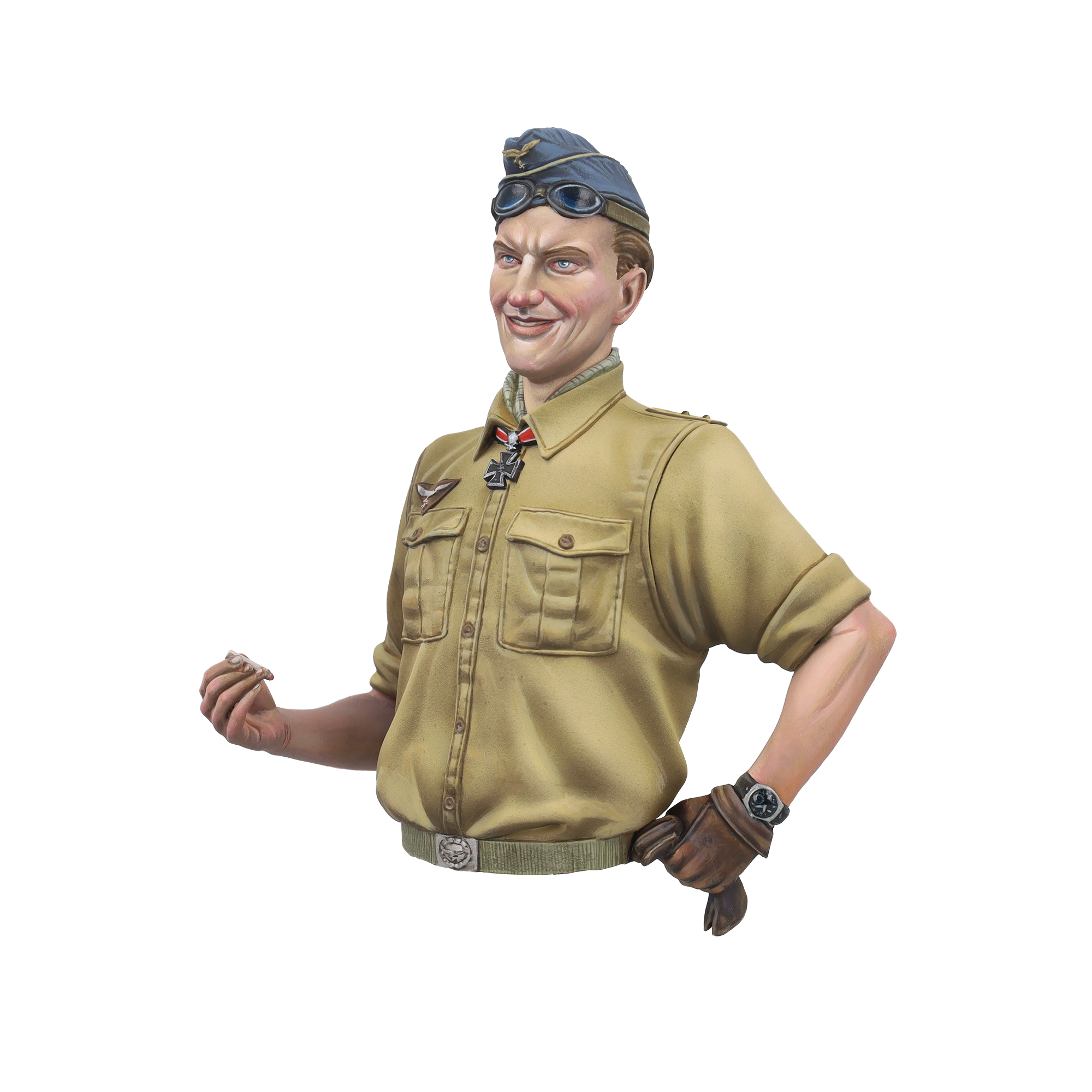 Scale75 Warfront Hans-Joachim Marseille busta nenabarvená