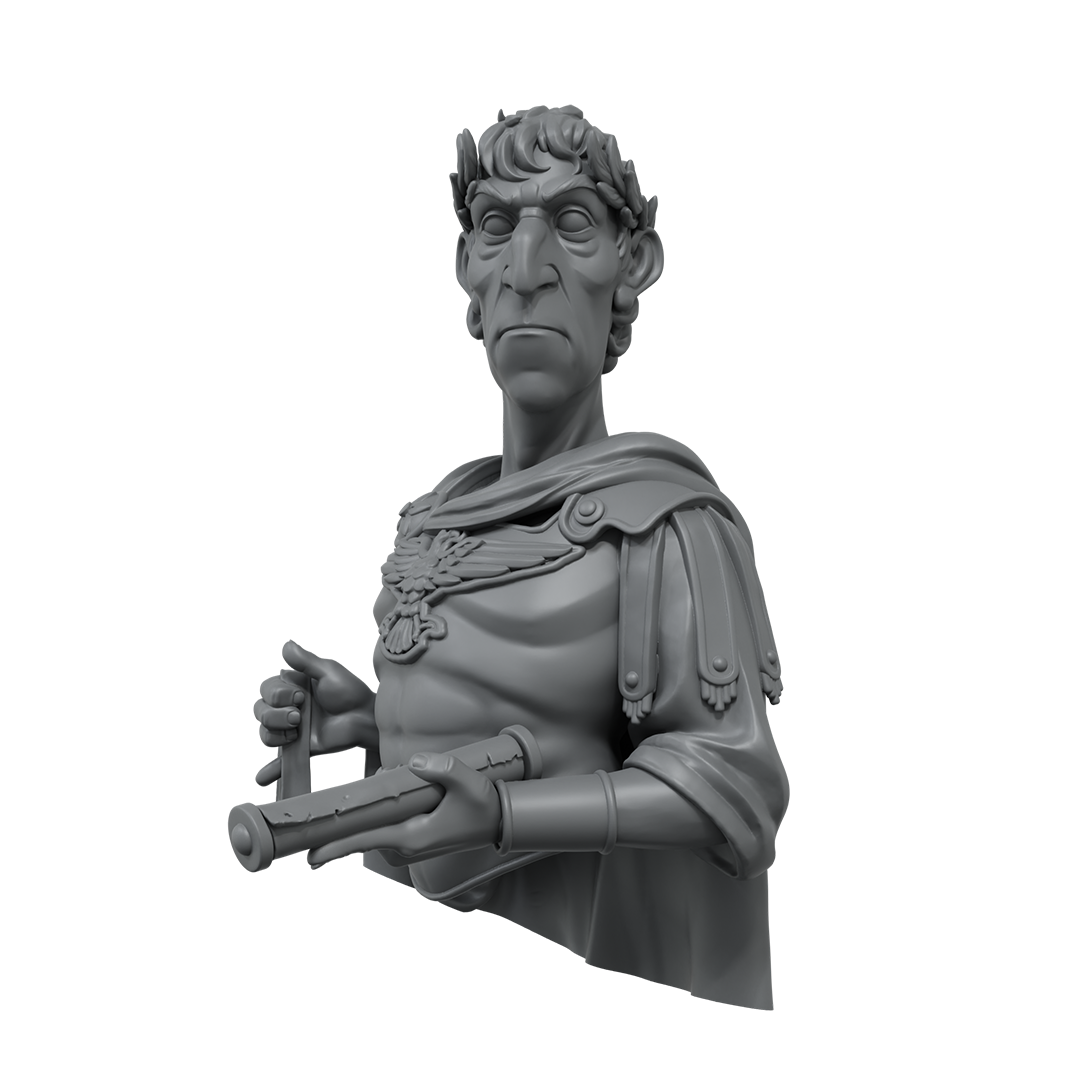 Scale75 Imperator busta 1:12 resin nenabarvená historická