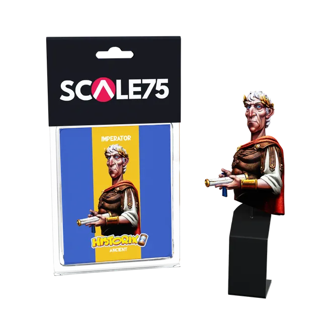 Scale75 Imperator busta 1:12 resin nenabarvená historická