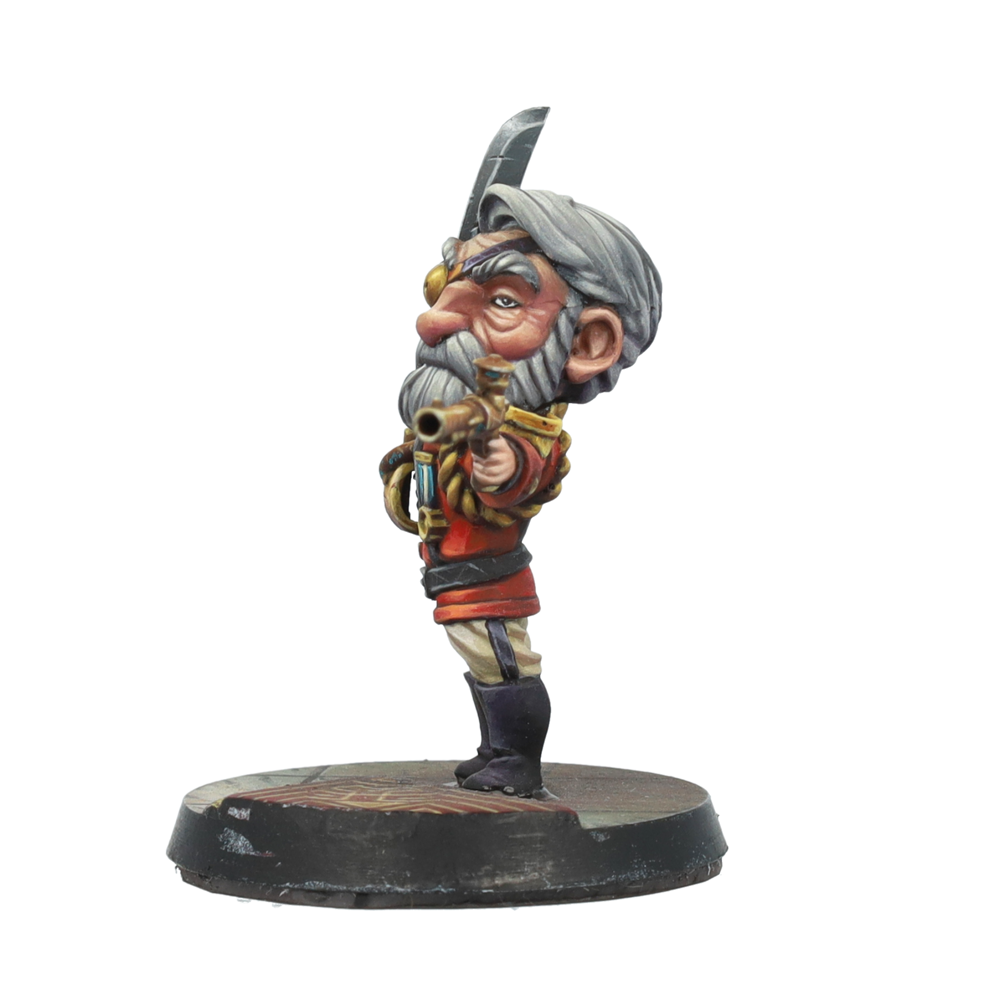 Scale75 Smog Riders Colonel Clayton figurka 35 mm chibi