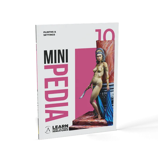 Scale75 Minipedia 10 kniha podstavce anglicky