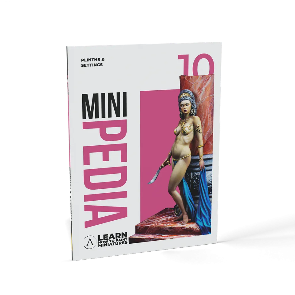 Scale75 Minipedia 10 kniha podstavce anglicky