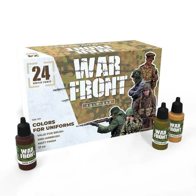 Scale75 Soldiers sada akrylových barev 24 uniformy