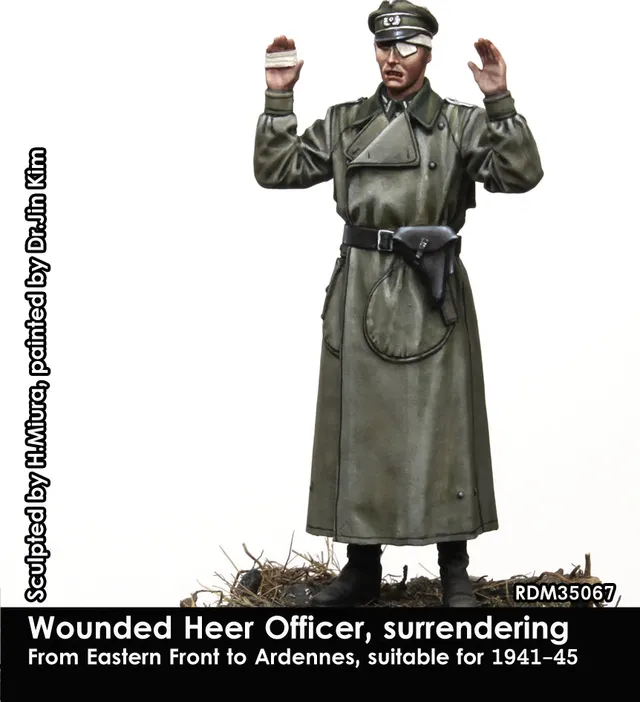 Rado Miniatures 35067 figurka 1/35 důstojník Heer