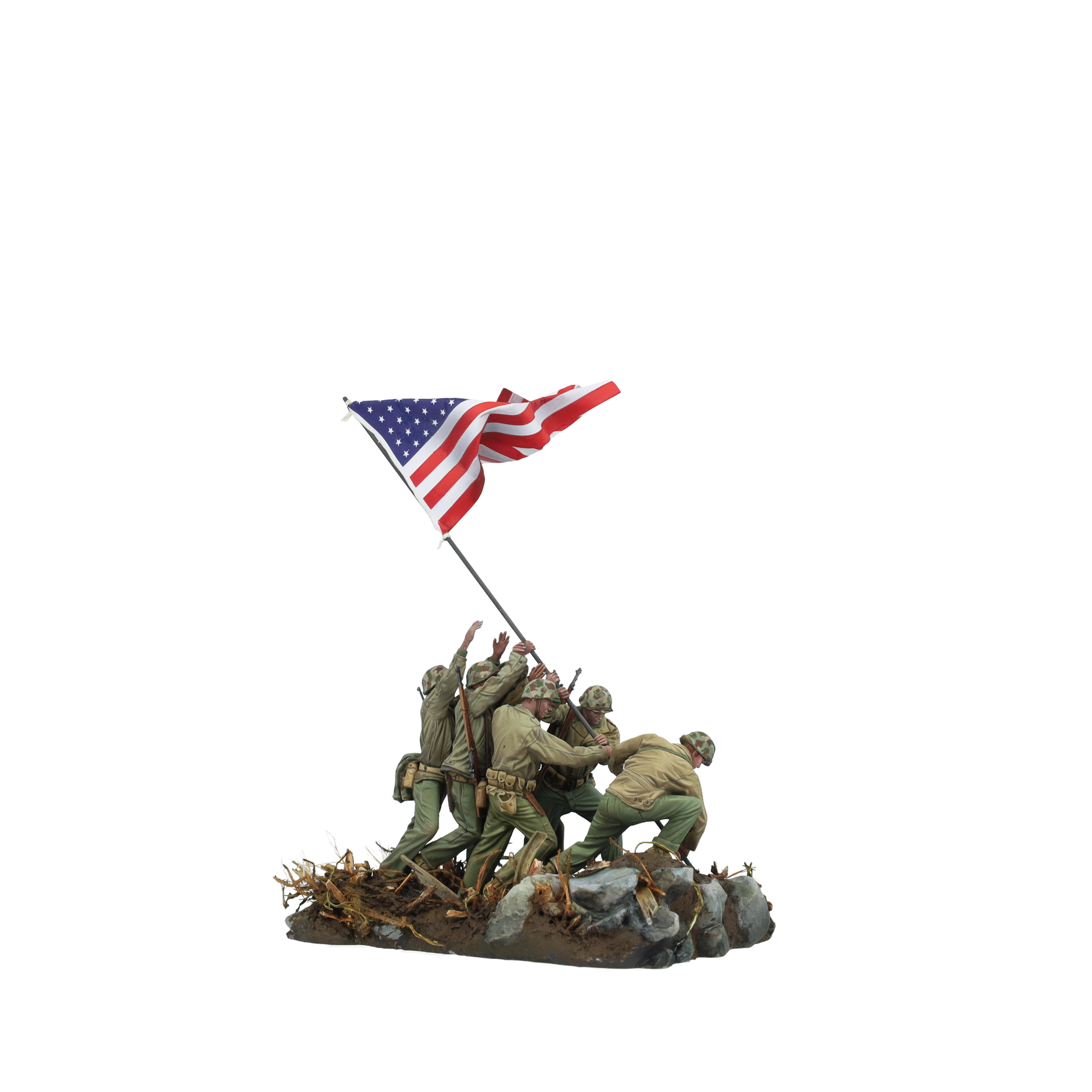 Scale75 Warfront Mount Suribachi 1945 figurka 1/35