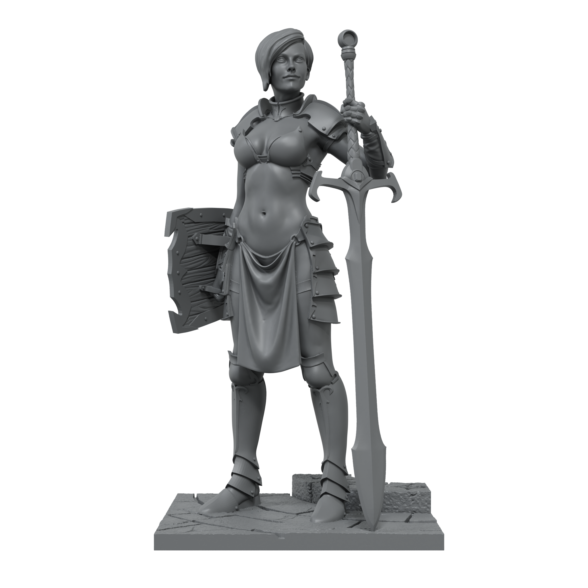 Scale75 Scaleworld Keera Blade of Justice figurka 75 mm nenabarvená