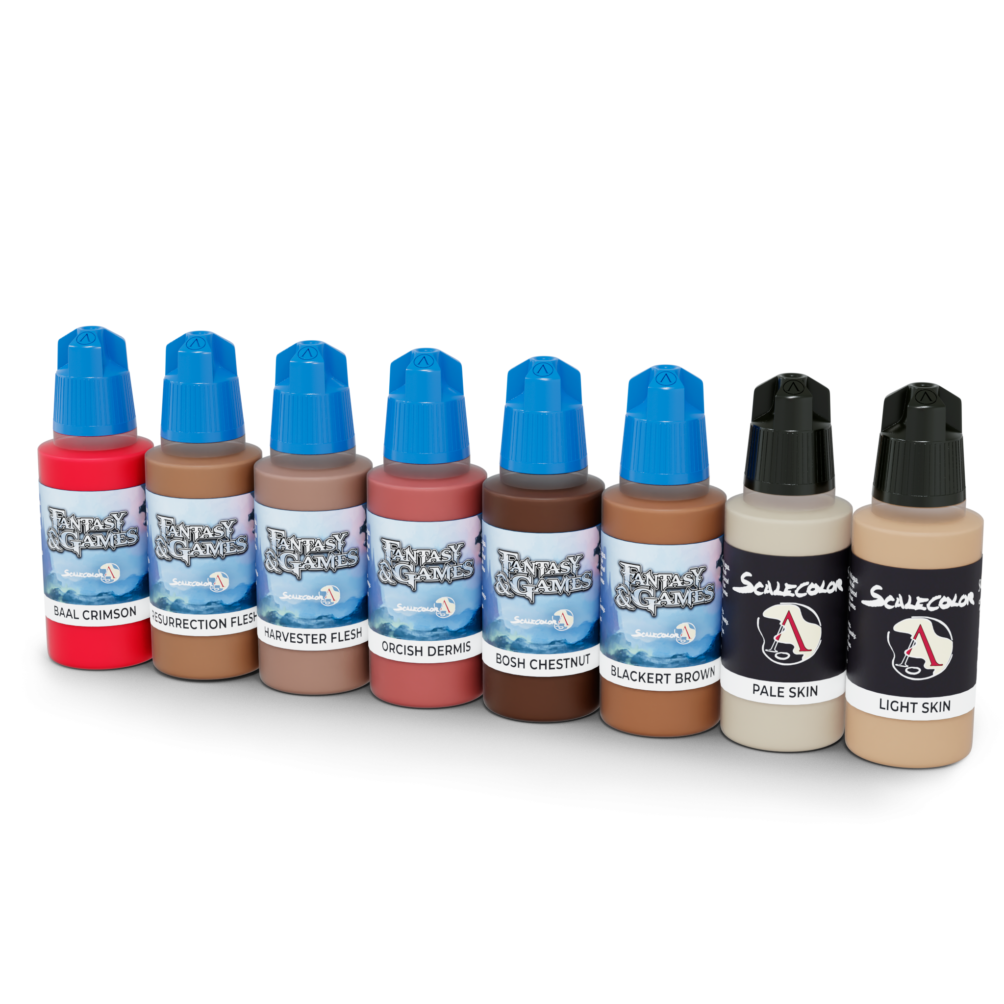 Scale75 Scalecolor Velvet Skin sada barev na pleť 6 ks