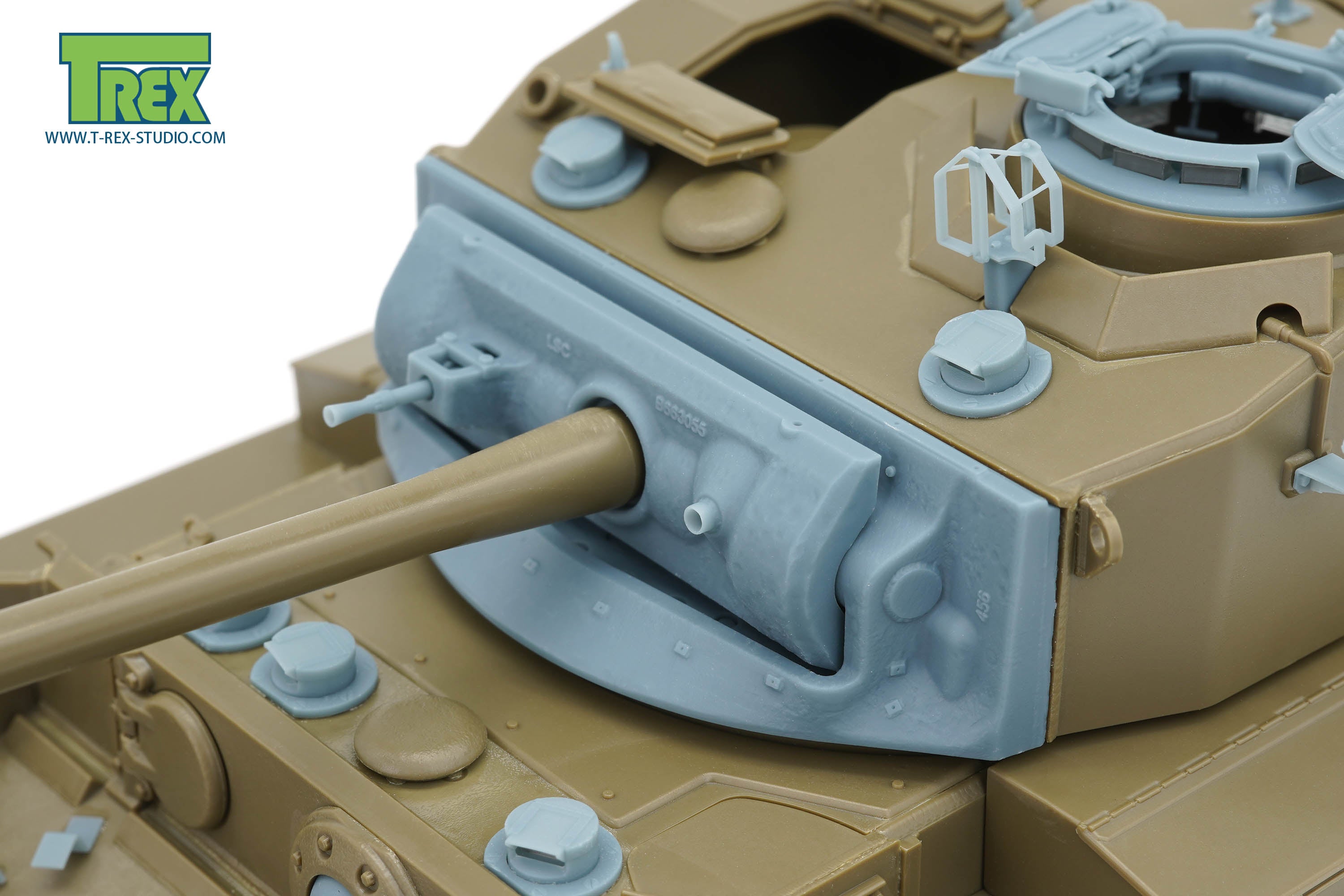 T-Rex Studio TR35107 štít Comet Late pro Tamiya 1/35 3D tisk