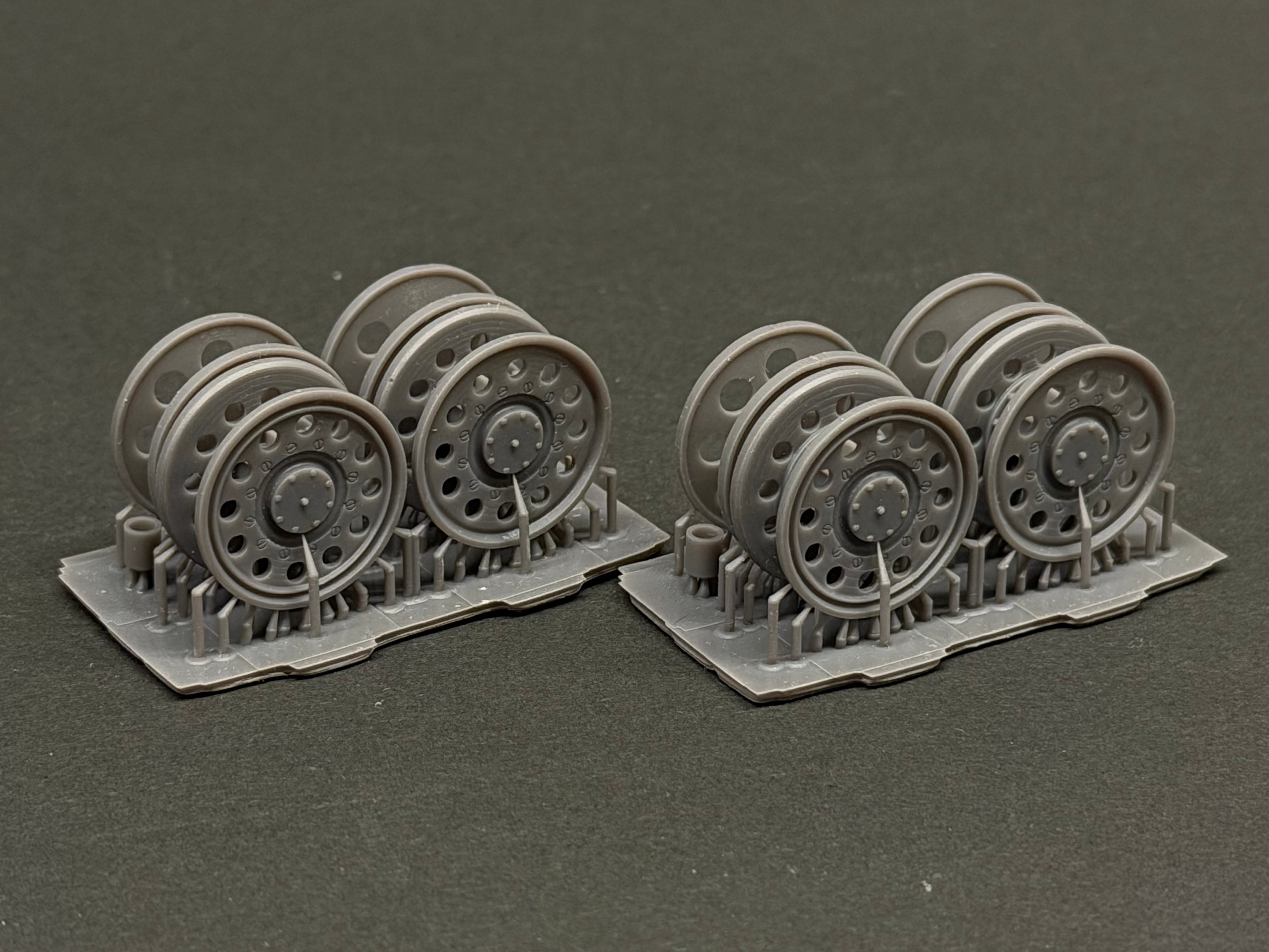 Rado Miniatures RDM35S87 napínací kola Hetzer 1/35 8 ks