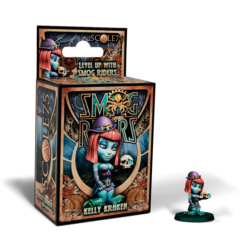 Scale75 Smog Riders Kelly Kraken figurka 35 mm