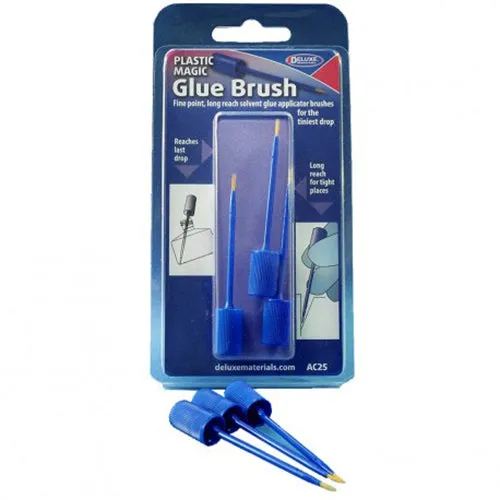 Deluxe Materials Plastic Magic štětečky na lepidlo 3 ks
