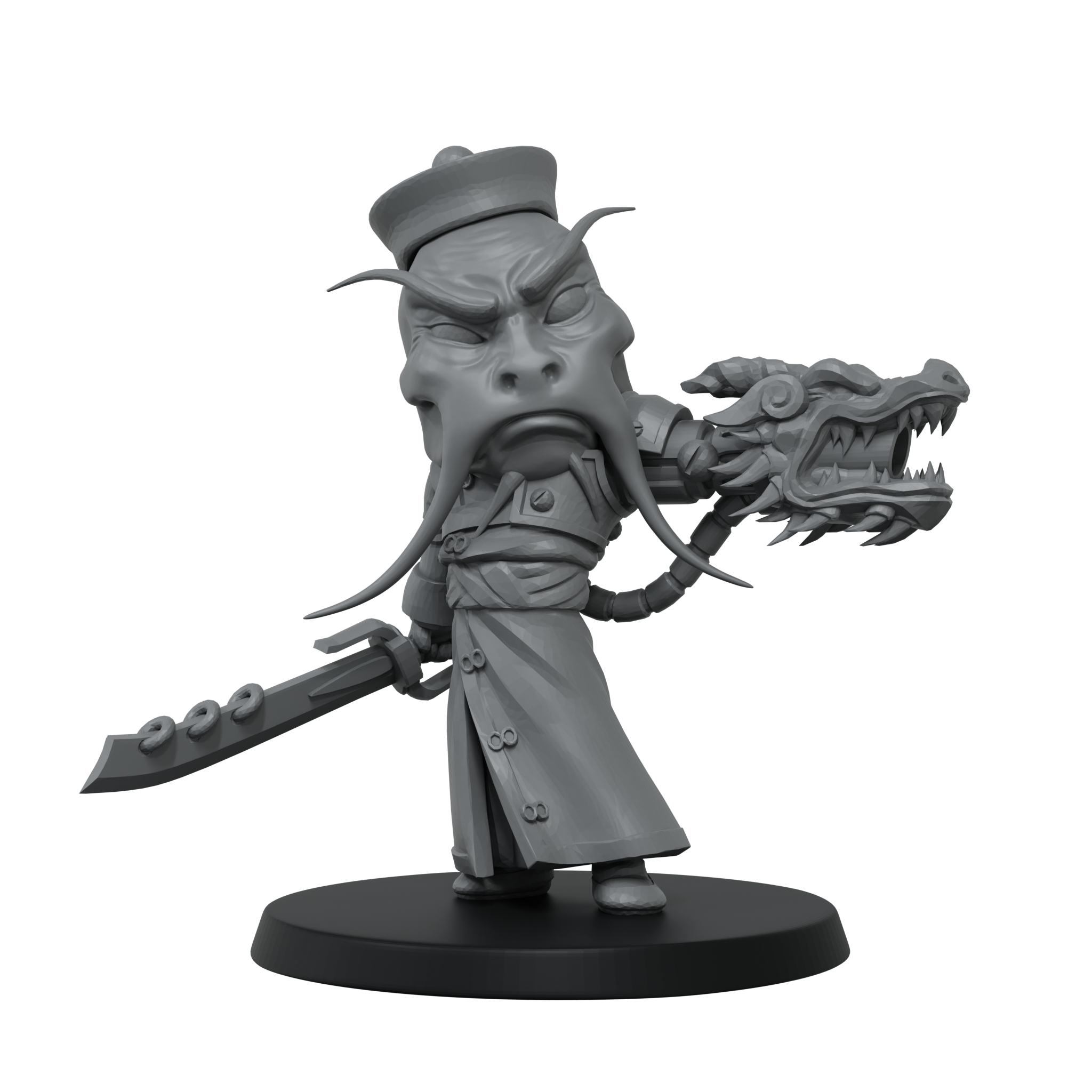 Scale75 Smog Riders Fu Cat Chu figurka 35 mm resin