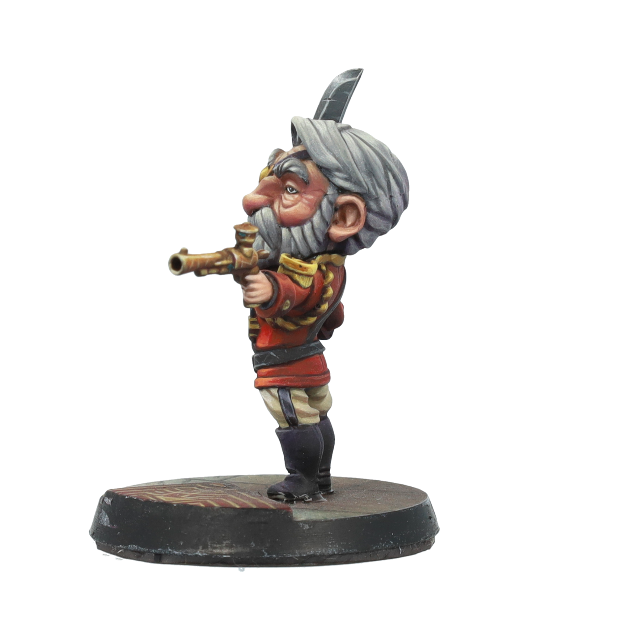 Scale75 Smog Riders Colonel Clayton figurka 35 mm chibi