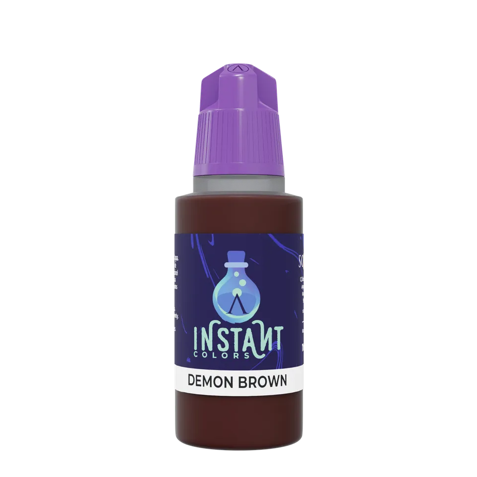 Scale75 Instant Colors Demon Brown barva 17 ml matná
