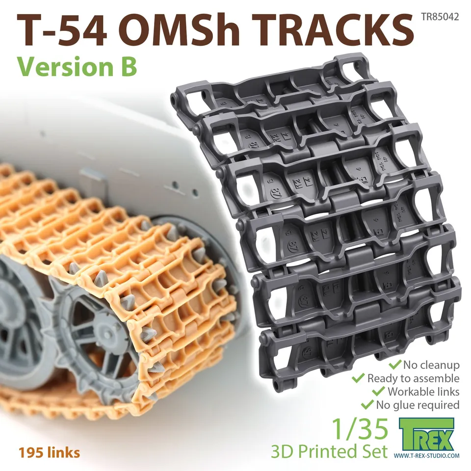 T-Rex Studio T-54 pásy OMSh 1/35 verze B TR85042