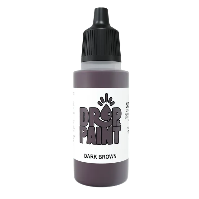 Scale75 Dark Brown akrylová barva 17ml hnědá