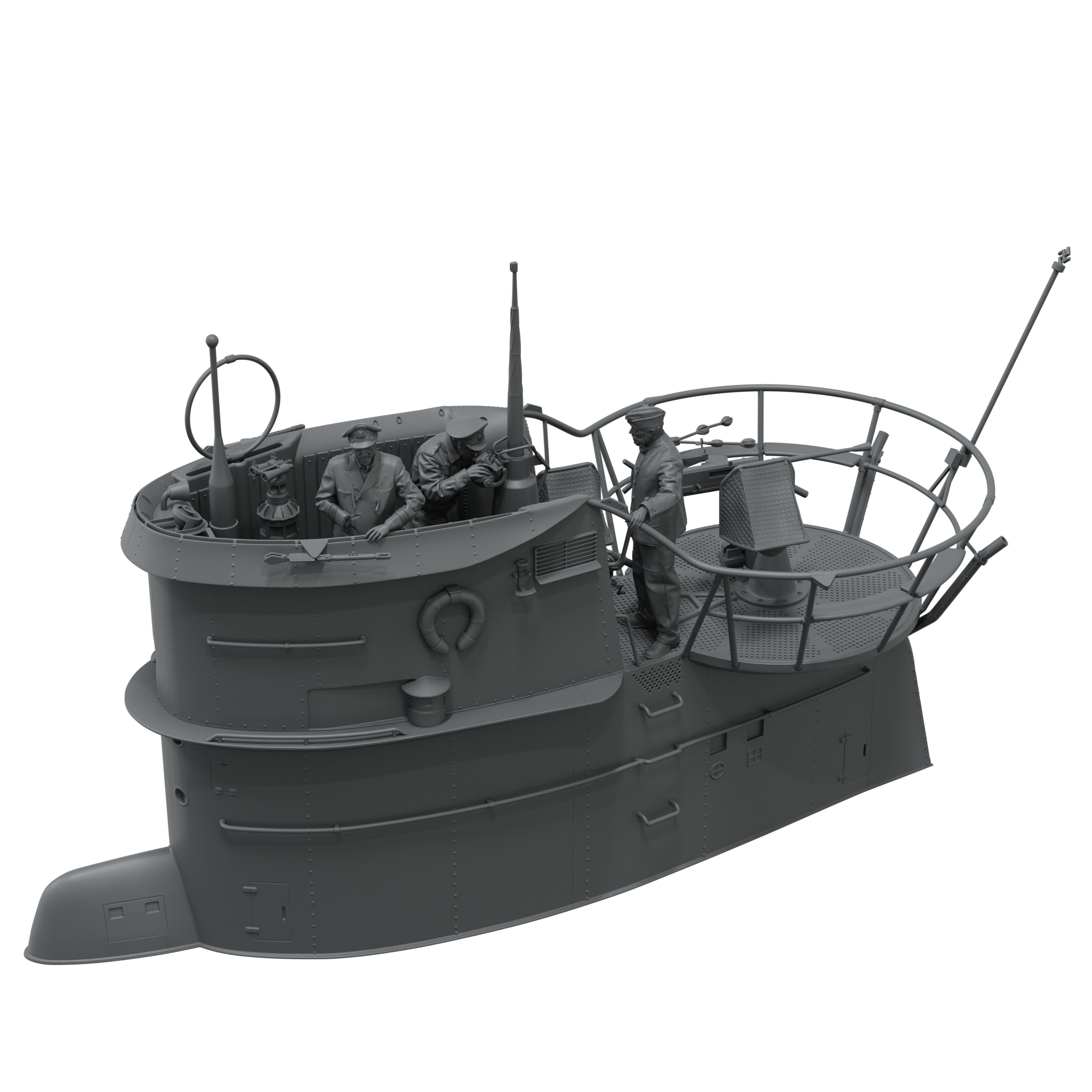 Scale75 Warfront U-boat figurka 1/35 nenabarvená