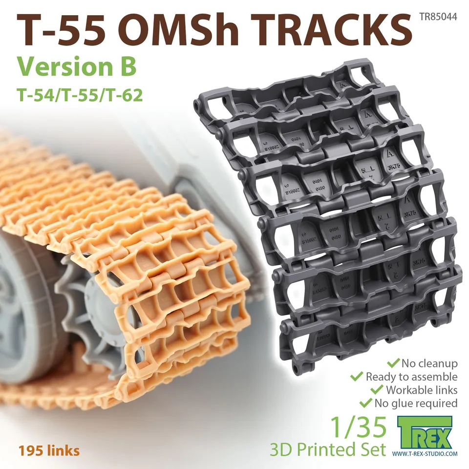 T-Rex Studio TR85044 pásy T-55 OMSh verze B 1/35
