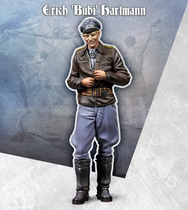 Scale75 Warfront Erich Bubi Hartmann figurka 1/35 nenalakovaná