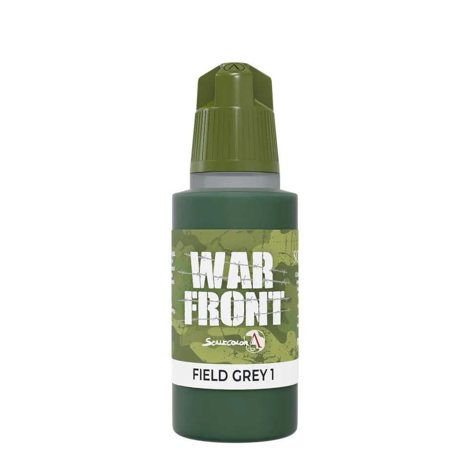 Scale75 Warfront Field Grey 1 akrylová barva 17 ml šedá matná