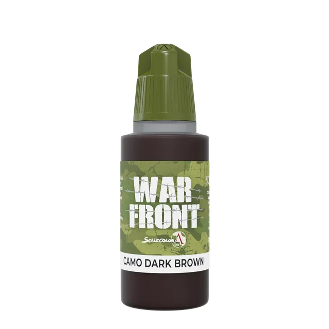 Scale75 Warfront Camo Dark Brown barva 17 ml matná