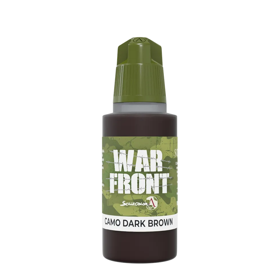 Scale75 Warfront Camo Dark Brown barva 17 ml matná