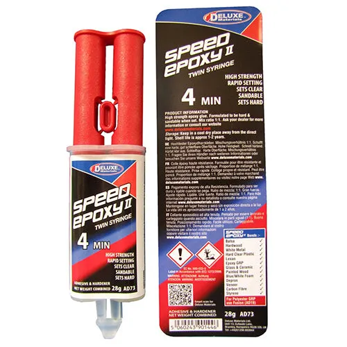 Deluxe Materials Speed Epoxy II epoxid 28 g 4 minuty